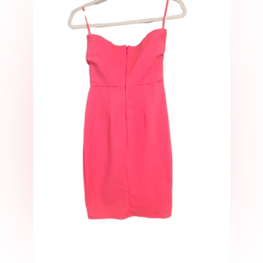 More To Come Sophia Midi Dress Pink Strapless Dress Current on Revolve Size S - Picture 6 of 7